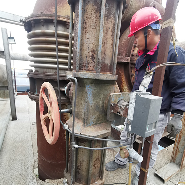 10 years of on-site use of pneumatic explosion-proof regulating valve