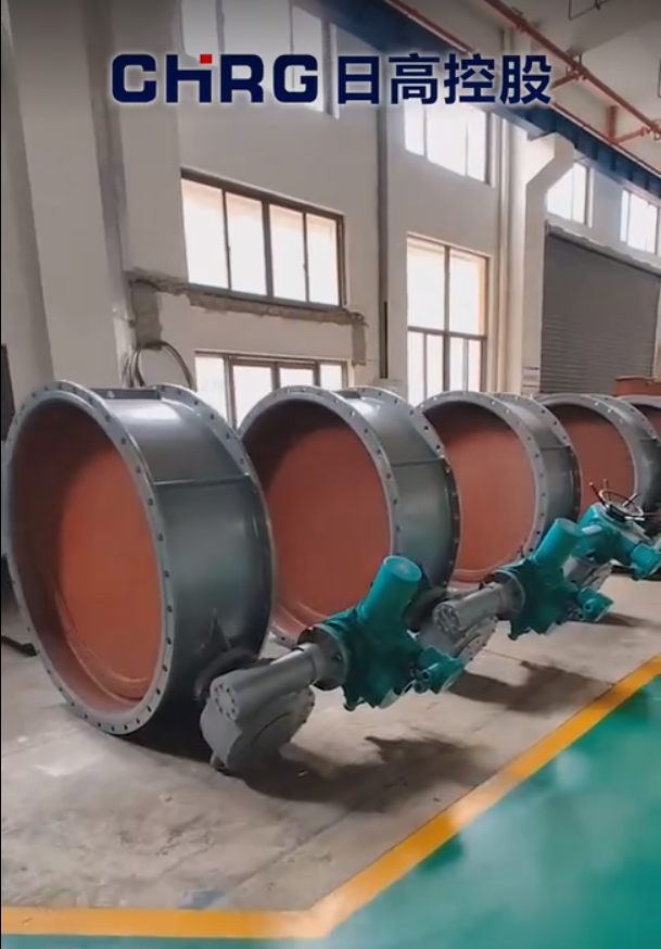 Video of electric gas butterfly valve