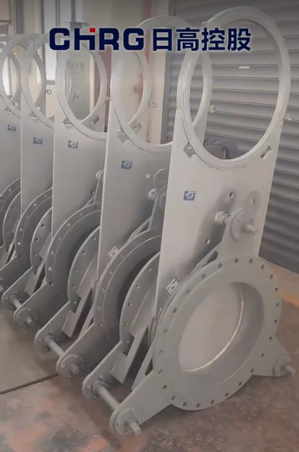 Manual high-temperature blind plate valve