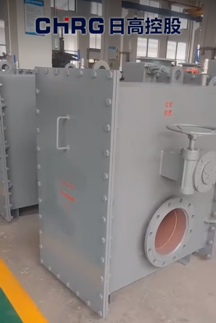 Manual closed blind valve