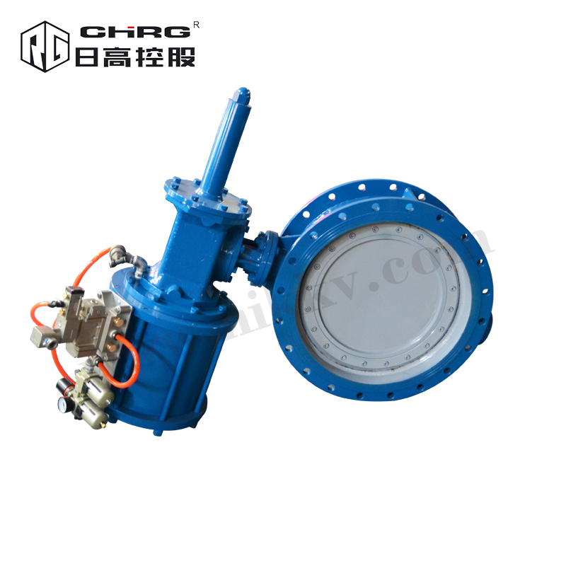 氣動快切蝶閥KD643H-2.5C