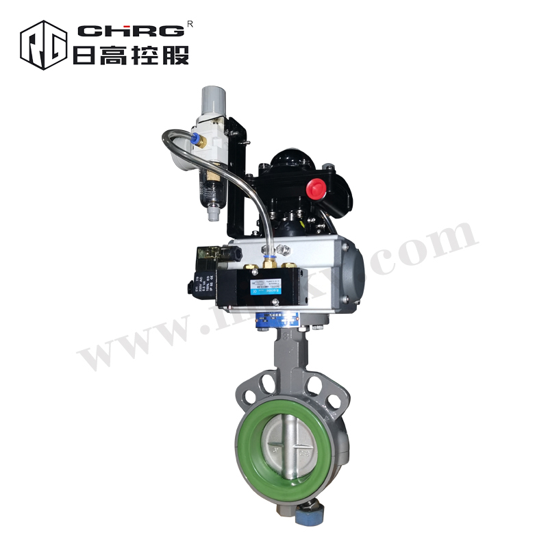 氣動軟密封對夾蝶閥D671X-10C