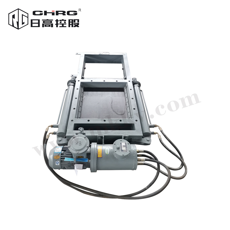 電液動雙推桿插板閥DPZ